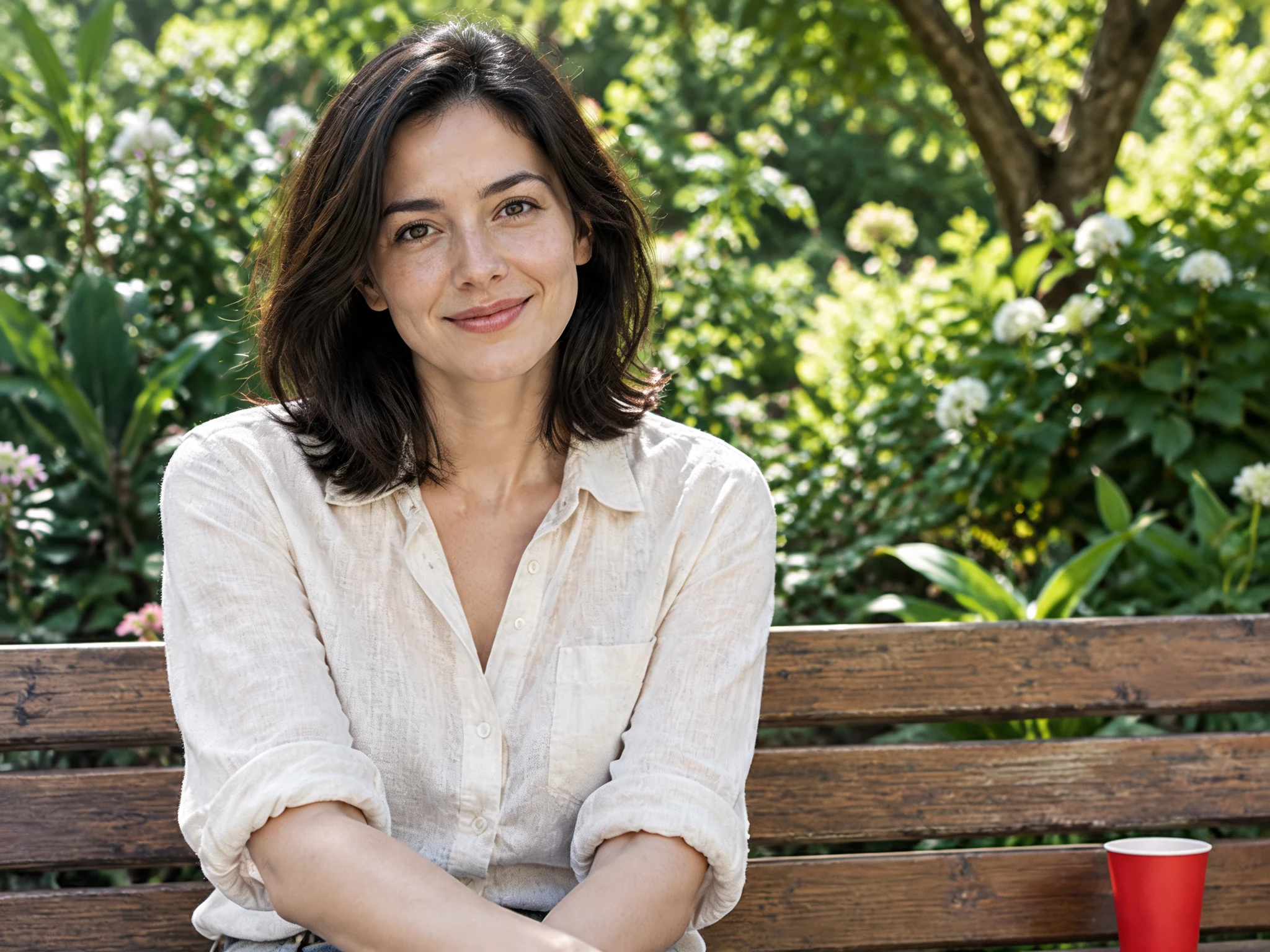 Clear portrait showing natural skin and hair detail