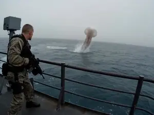 Bioluminescent Jellyfish Alien Encounter