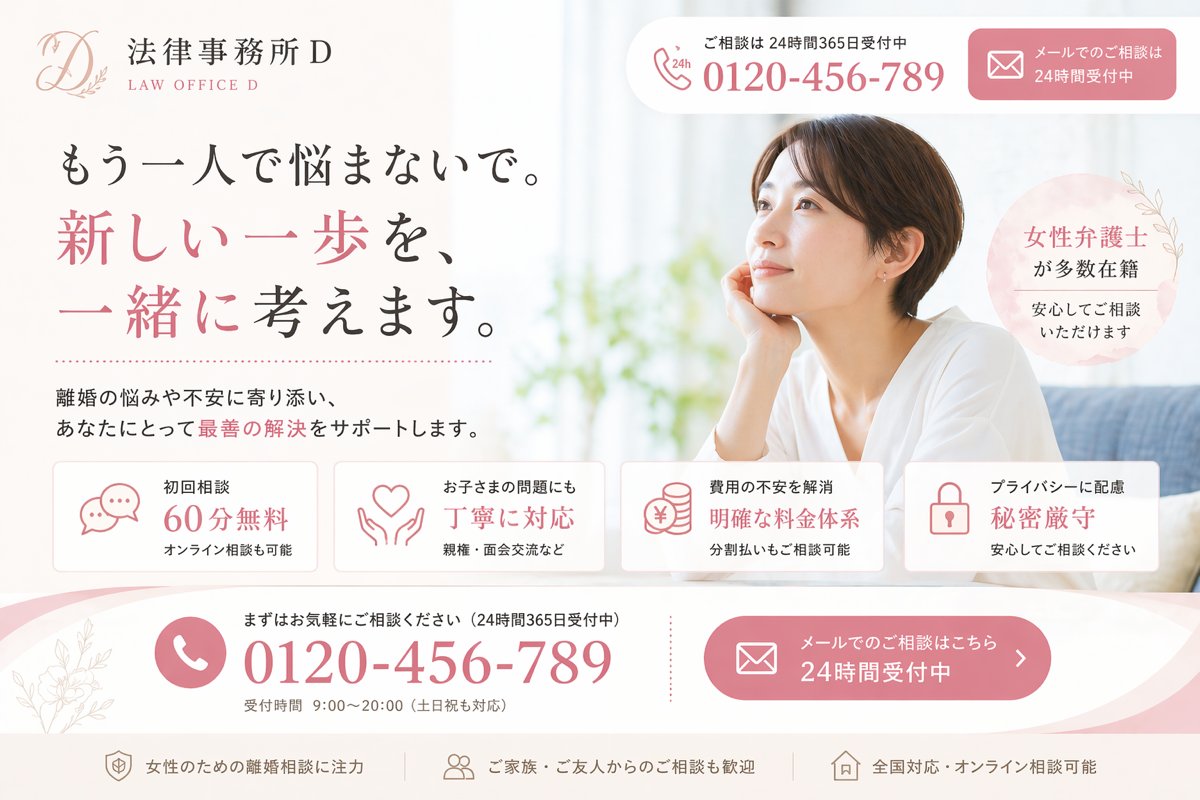 Elegant Japanese Divorce Law LP Hero