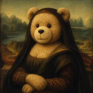 Teddy Bear Mona Lisa Hybrid