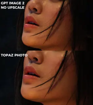 Extreme Zoom Comparison Crop