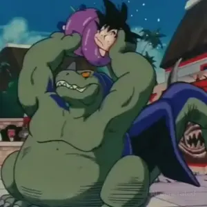 Retro Anime Style Dragon Tickling Story