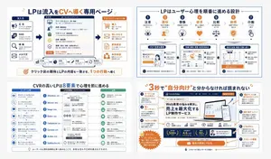 Japanese LP Conversion Infographic Grid
