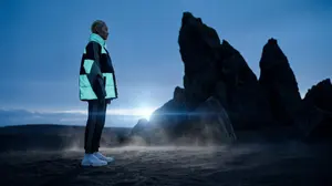 Blue Hour Volcanic Fashion Editorial