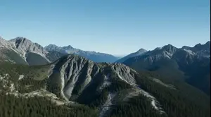 Celestial Giant Formation Over Mountain Range Video Prompt