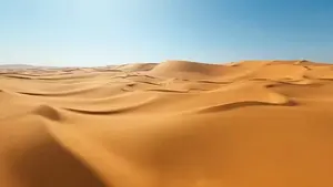 Surreal environment transition animation