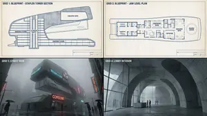 Object-to-Dystopian Building Transformation