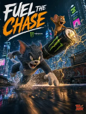 Tom and Jerry Energy Drink Ad