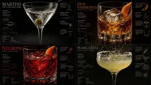 Luxury Mixology Fluid Dynamics Poster