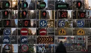 Sentient Road Signs Urban Animation