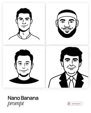 Notion-Styled Minimalist Illustrations Prompt