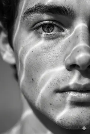 Monochrome Macro Luminous Portrait