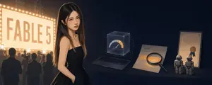 Cinematic FABLE 5 AI Investigation Scene