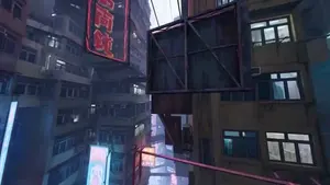 Parkour expert POV video