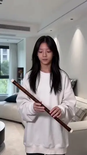 Flute Transition and Transformation Video Prompt