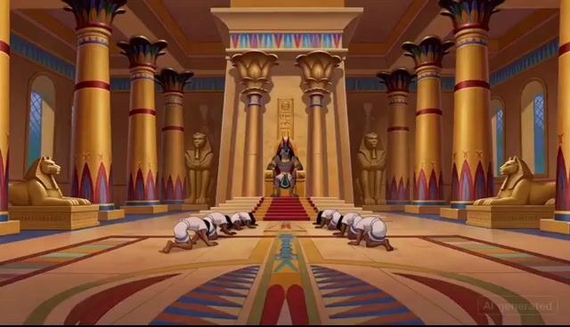 90s Disney Style Anubis Animation Script