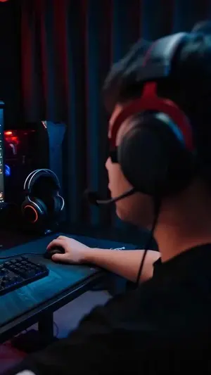 Cinematic Gaming Short with Seamless Transitions