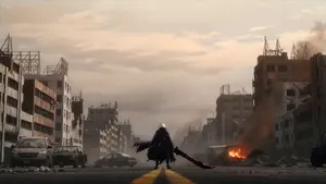 Anime Swordsman Action Sequence