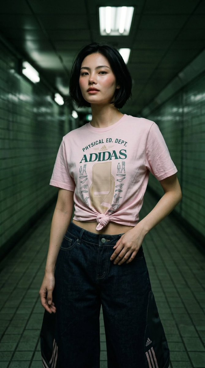Cyber-Urban Subway Fashion Shot