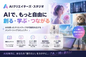 Japanese AI Creator Studio Banner