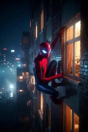 Window Spider Greeting