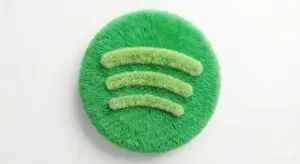 Ultra-Realistic 3D Render of a Furry Logo