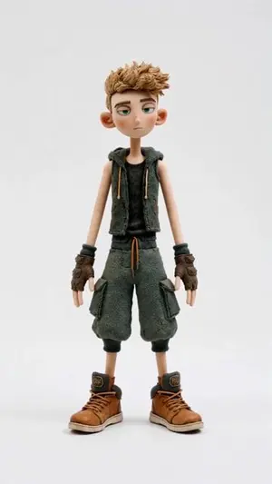 Stop-Motion Character Turntable Showcase