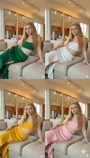 Multi-Celebrity Clone Fashion Collage Scenarios - Nano Banana Pro AI Prompt for Social Media Post