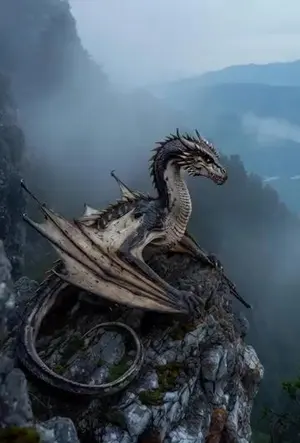 Dragon Flying Over Westminster Video Prompt