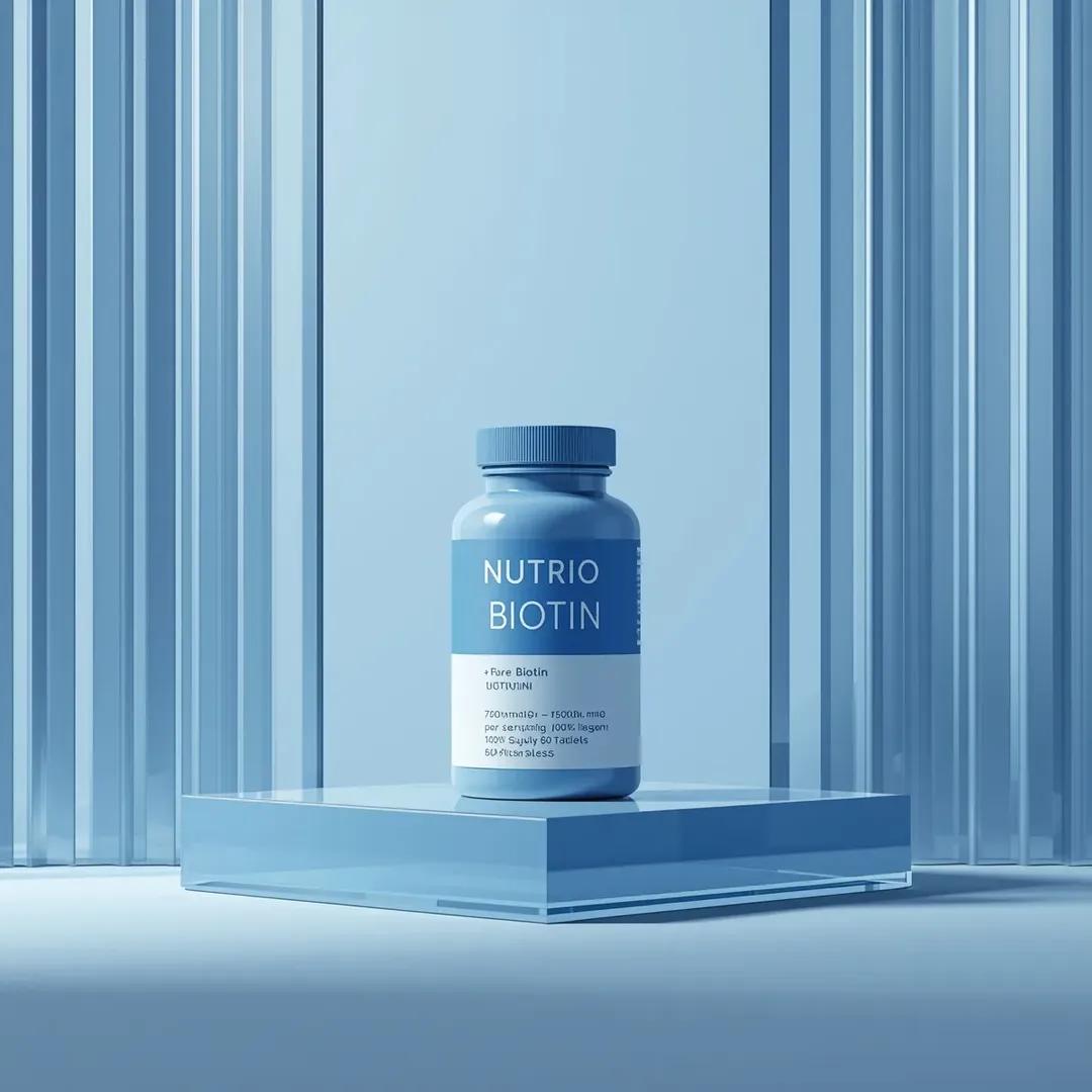 Minimalist Product Photography for Supplement Container