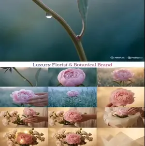 Luxury Botanical Storyboard Animation
