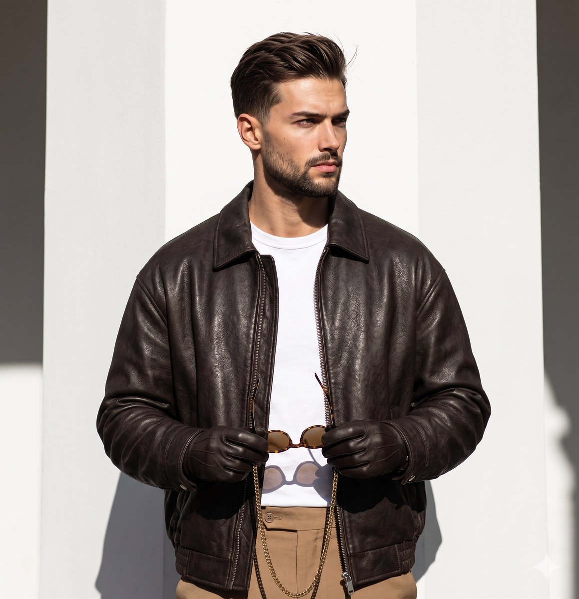 High-End Menswear Editorial Photography - Nano Banana Pro AI Prompt for Social Media Post