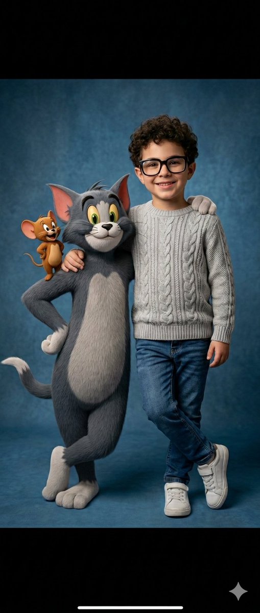 Ultra-Realistic 3D Cinematic Portrait with Tom and Jerry