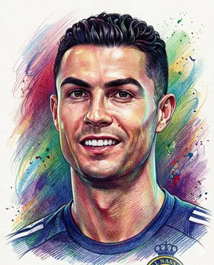Realistic Colored Pencil Portrait - Nano Banana Pro AI Prompt for Social Media Post
