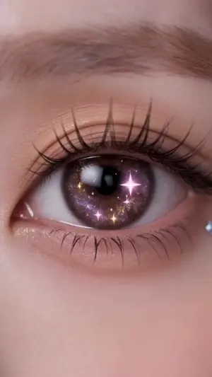 School Uniform to Starry Gown Dissolve Transition