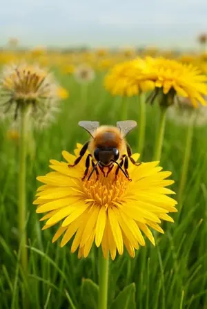 Honey Bee and Paper Airplane Video