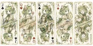Custom Cat Beastman Playing Cards