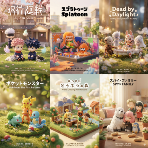 3D Q-Version Healing Toy Movie Poster Prompt Template (Pokémon Example) - Nano Banana Pro AI Prompt for Poster / Flyer