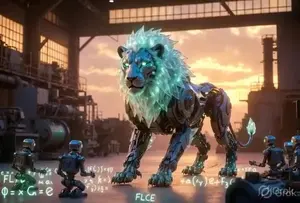 Lion Automaton Factory Guard