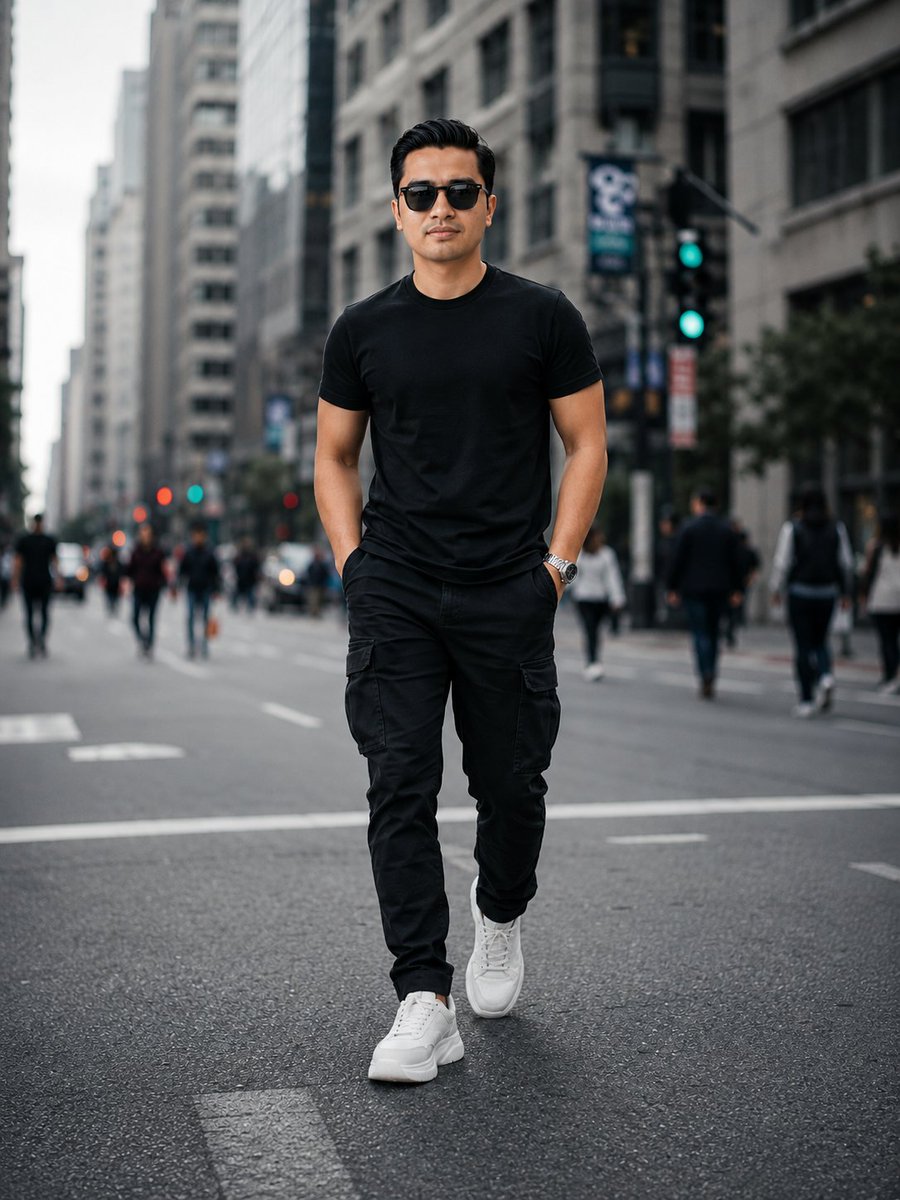 Urban Street Fashion Portrait