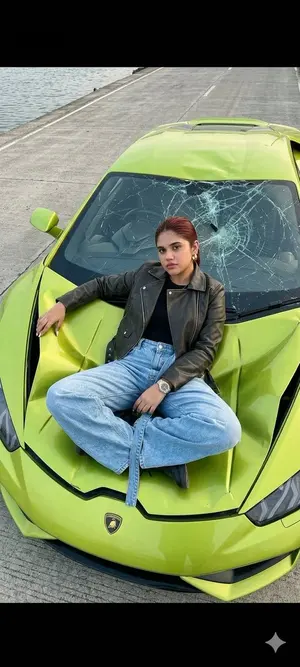 Candid Phone Photo Crushed Car - Nano Banana Pro AI Prompt for Social Media Post