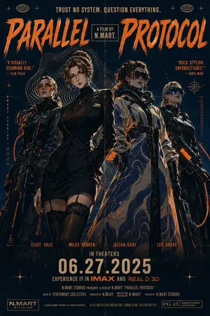 Parallel Protocol Sci-Fi Movie Poster