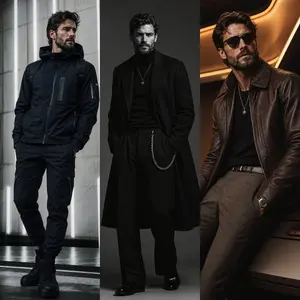 Three-Panel Fashion Campaign
