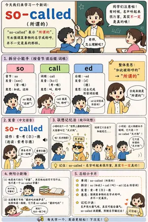 English Vocabulary Educational Infographic