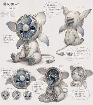 Fan Creature Concept Sheet