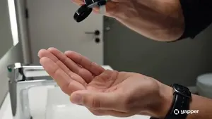 Skincare Commercial Macro Foam Detail