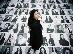 LOMO Ic-a Style Japanese Actress Portrait