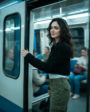 Urban Metro Cinematic Shot