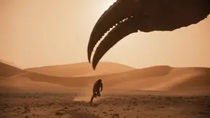 Dune Inspired Desert Scorpion Kaiju Battle