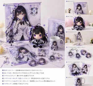 Realistic VTuber Merchandise Mockup